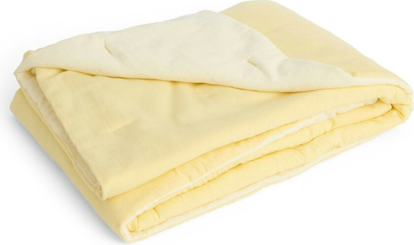 Hay Air Quilt 140x200 Cm Soft Yellow - Pledd & Tepper Organisk Bomull Gul - AF576-A665-AB45