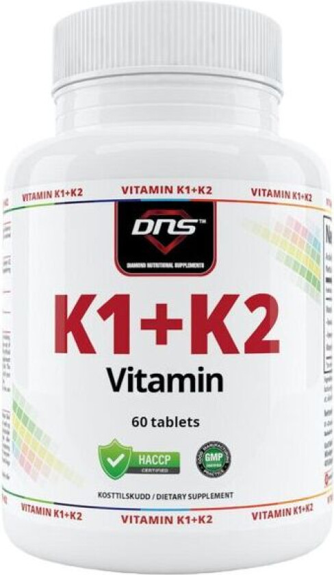 K1 + K2 Vitamin - 60 tabletter