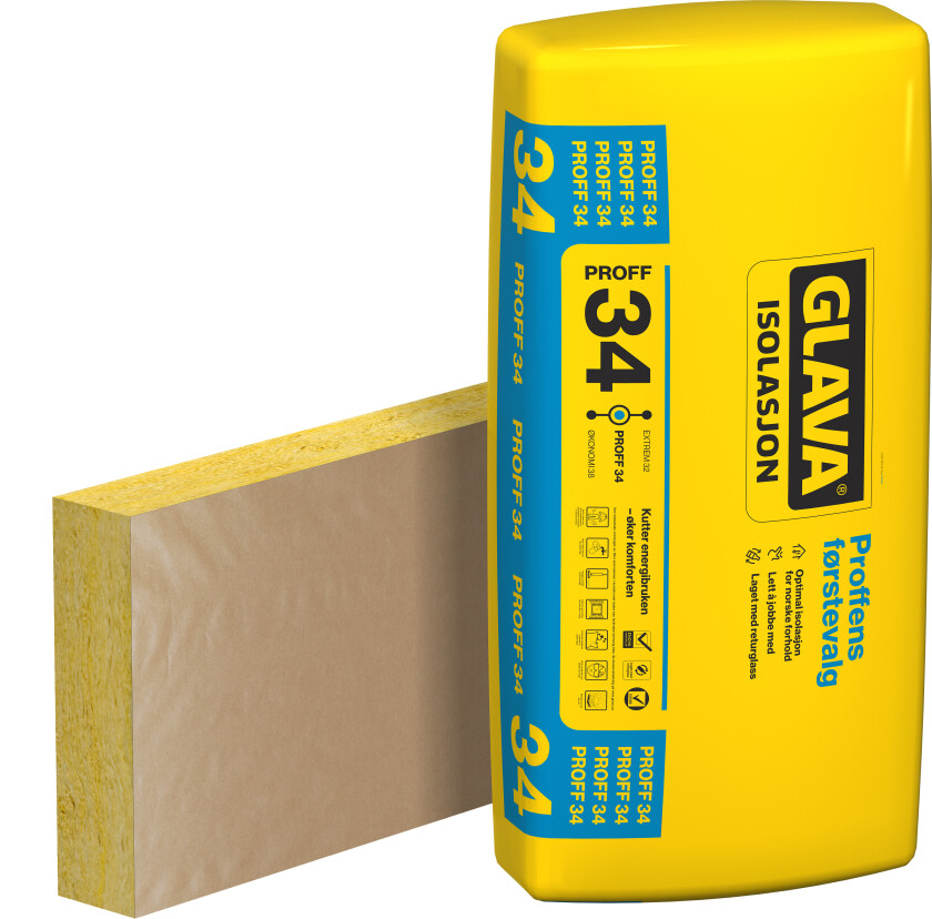 Bilde av Proff 34 Plate med papir 200x570x1200mm 3,42m²