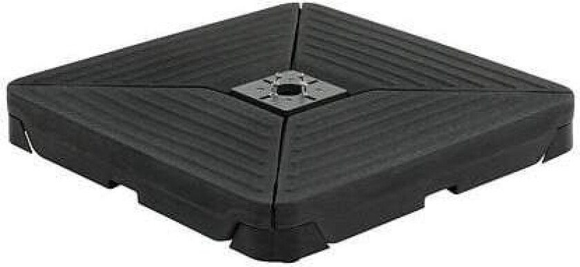 Parasollfot Solivio for å fylle 98 x 98 x 19,6 cm grafitt