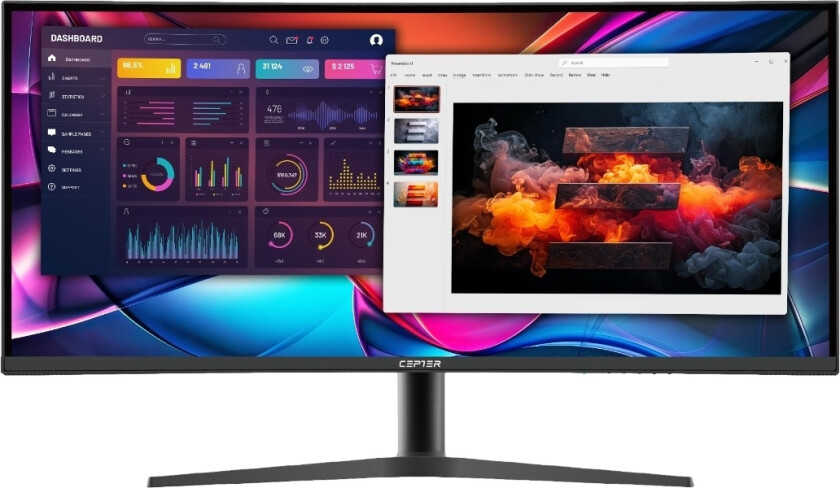 Pulse X HAS 34" UWQHD-skjerm