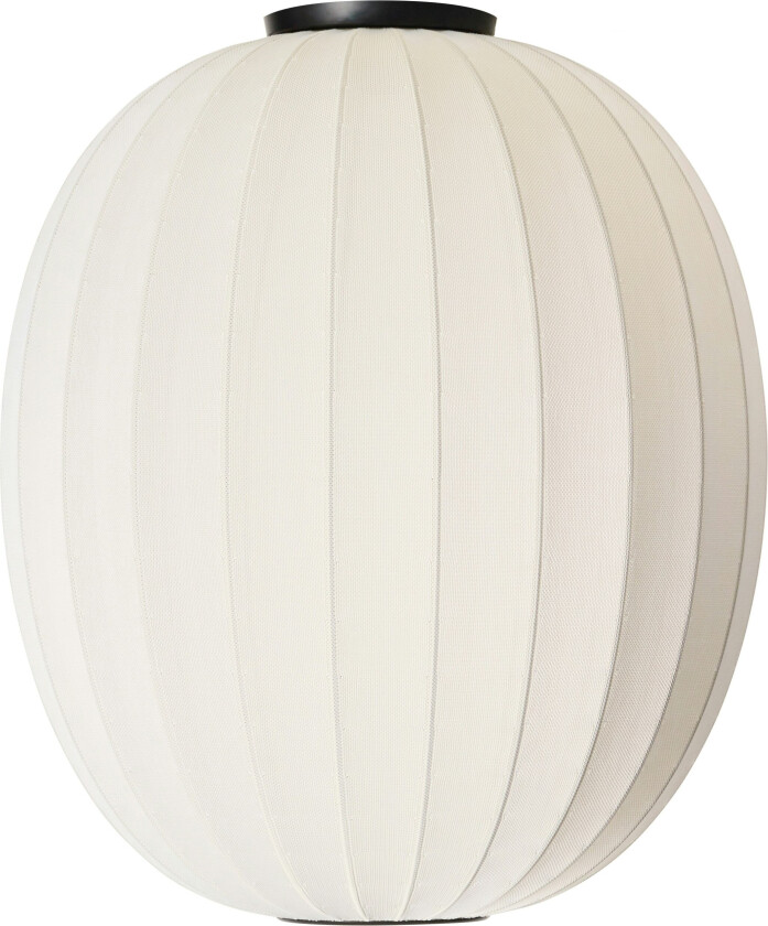 Knit-wit Taklampe Høy Oval Ø65 Cm Pearl White - Plafonder Polyester Perlehvit - KWH65 PW CW