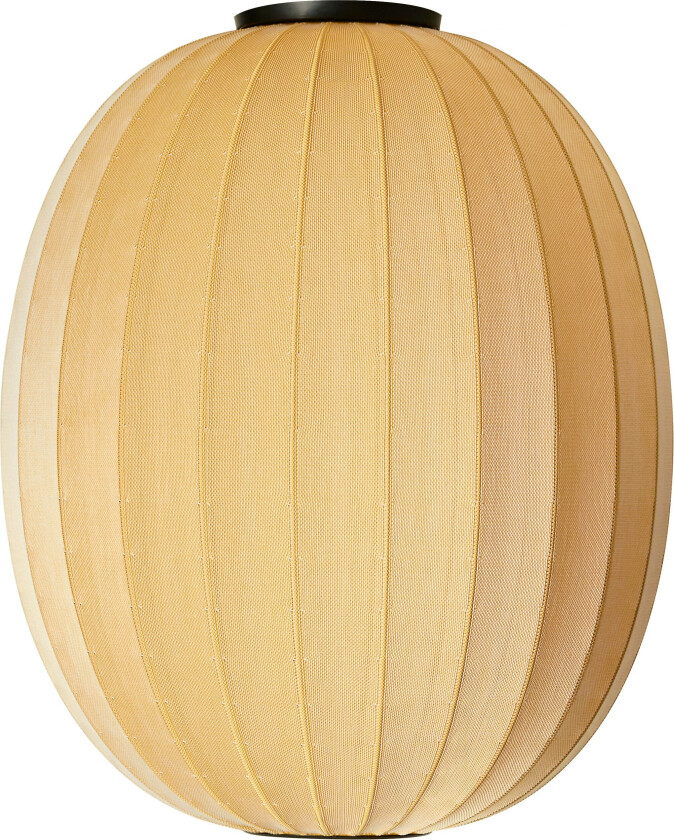 Bilde av Knit-wit Taklampe Høy Oval Ø65 Cm - Plafonder Polyester Sunrise - KWH65 SU CW