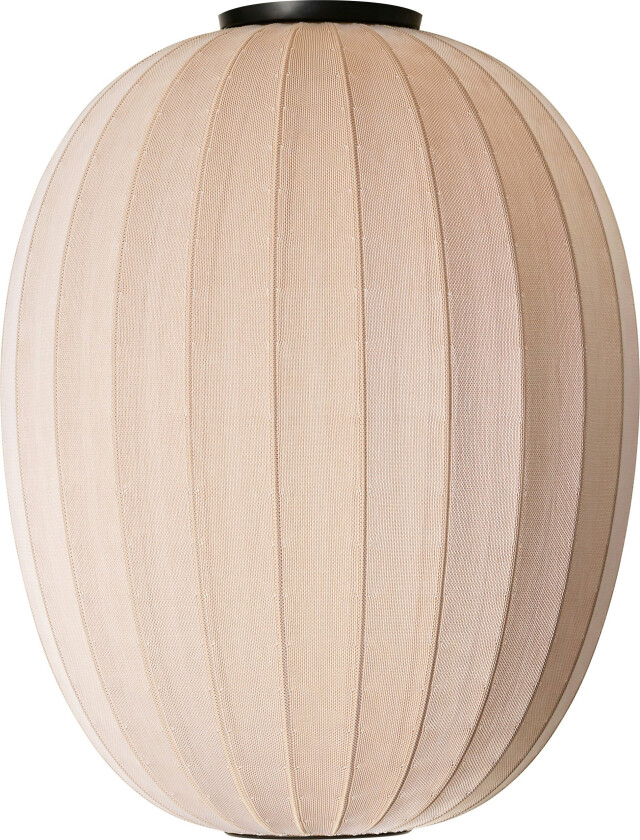 Knit-wit Taklampe Høy Oval Ø65 Cm - Plafonder Polyester Sand Stone - KWH65 SS CW