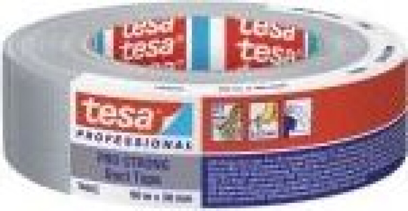 Duct Tape PRO-STRONG 74662-00004-00 Reparaturbånd Grå (L x B) 50 m x 38 mm 1 stk