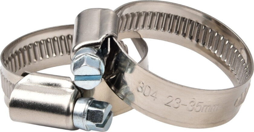 slangeklemme 23-35 mm, 2 stk