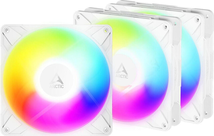 ARCTIC P14 Pro Reverse 140mm A-RGB 3-Pack (White)