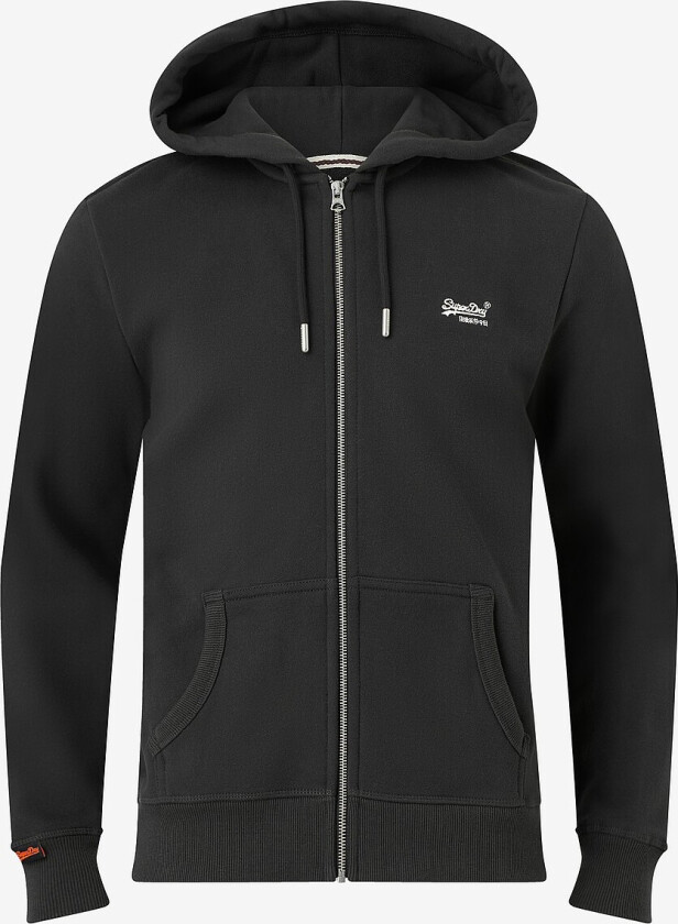Hettegenser Essential Logo Zip Hoodie HB - Svart