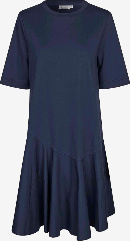 Kjole maNyloran - Blå