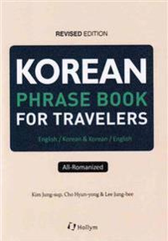 Korean Phrase Book for Travelers