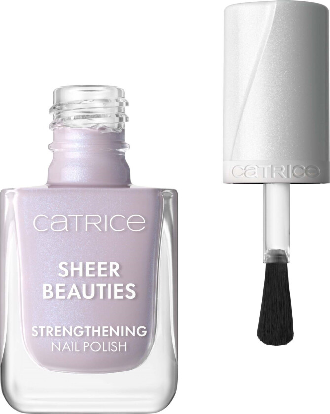Sheer Beauties Strengthening Nail Polish 080 Lavender Whi
