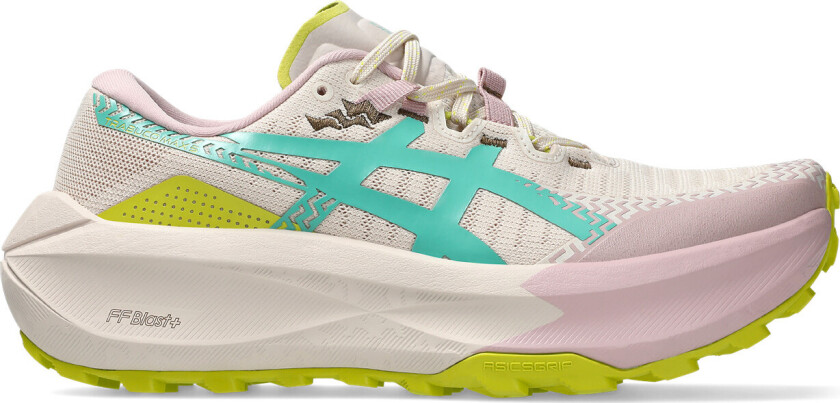 Asics Women's Trabuco Max 5 Mineral Beige/Aurora Green