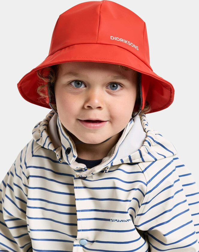 Sydvest, Paprika, 52 - Regntilbehør - 100% Polyester