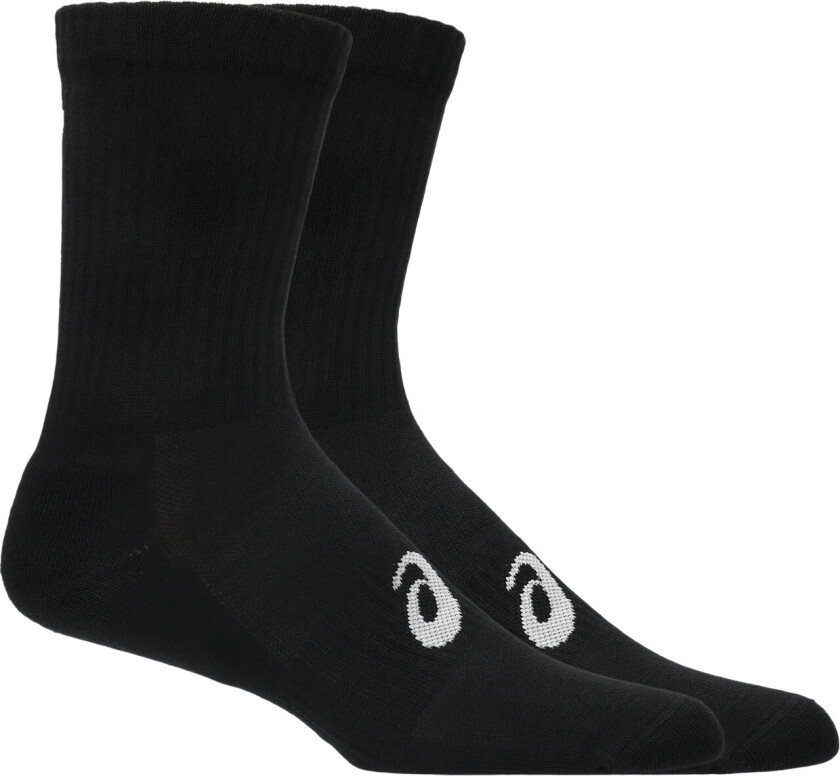 Asics 6 Pack Crew Sock Performance Black