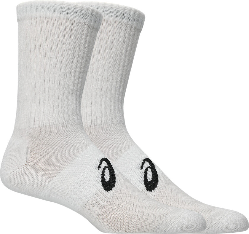Asics 6 Pack Crew Sock Brilliant White