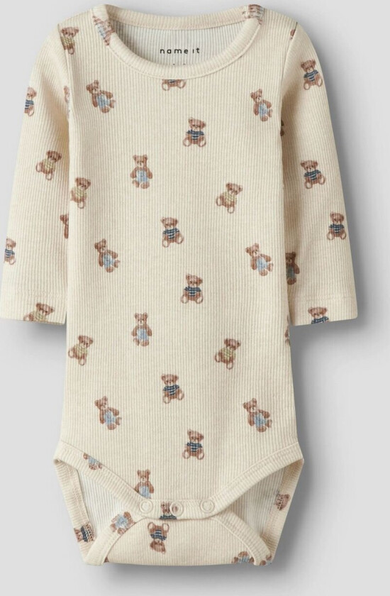 Denkab Long Sleeve Body - Beige - Barn - Body