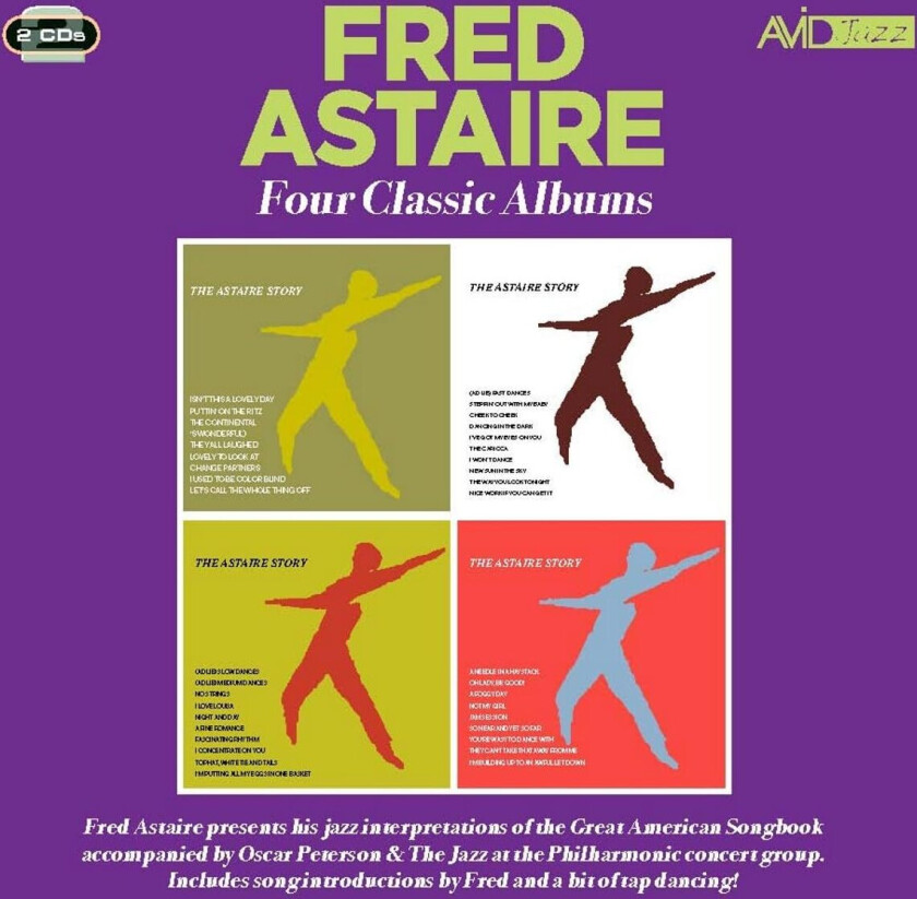Fred Astaire Four Classic Albums CD