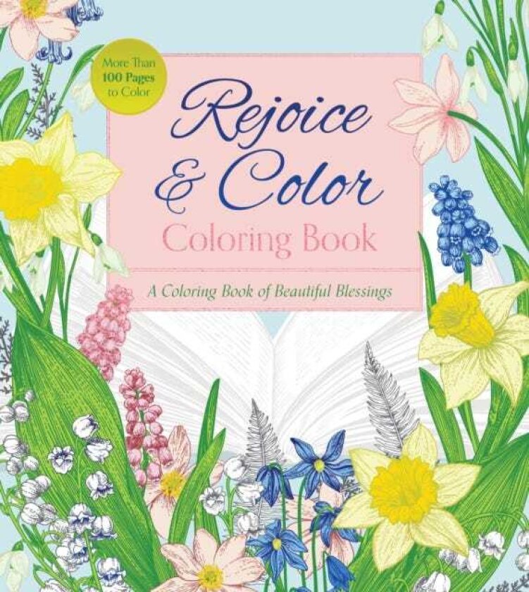 Rejoice & Color A Coloring Book of Beautiful Blessings
