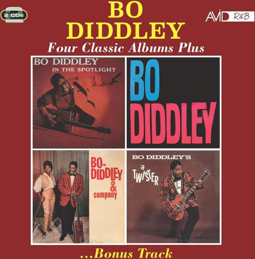Bo Diddley Four Classic Albums Plus CD