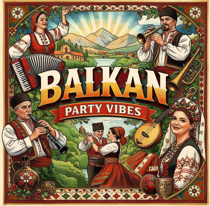 Diverse Artister Balkan Party Vibes CD