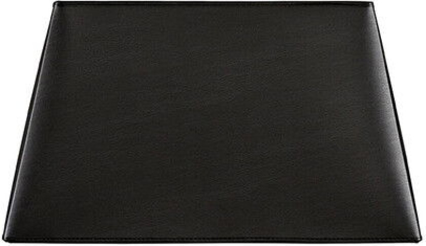 Lampeskjerm black leather ebony