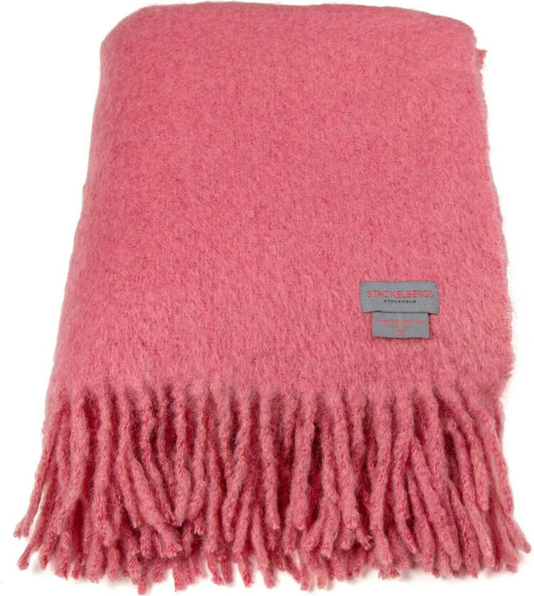 Mohair Pledd 130x170 Cm - Pledd & Tepper Ull Rosa - 4110