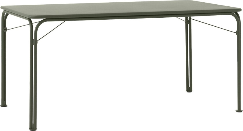 Thorvald Sc113 Spisebord Utendørs 90x160 Cm - Hagebord Stål Bronze Green - 148195A409