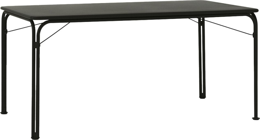 Thorvald Sc113 Spisebord Utendørs 90x160 Cm - Hagebord Stål Warm Black - 148194A408