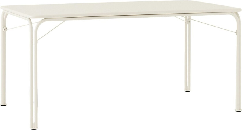 Thorvald Sc113 Spisebord Utendørs 90x160 Cm Ivory - Hagebord Stål Elfenben - 148196A410