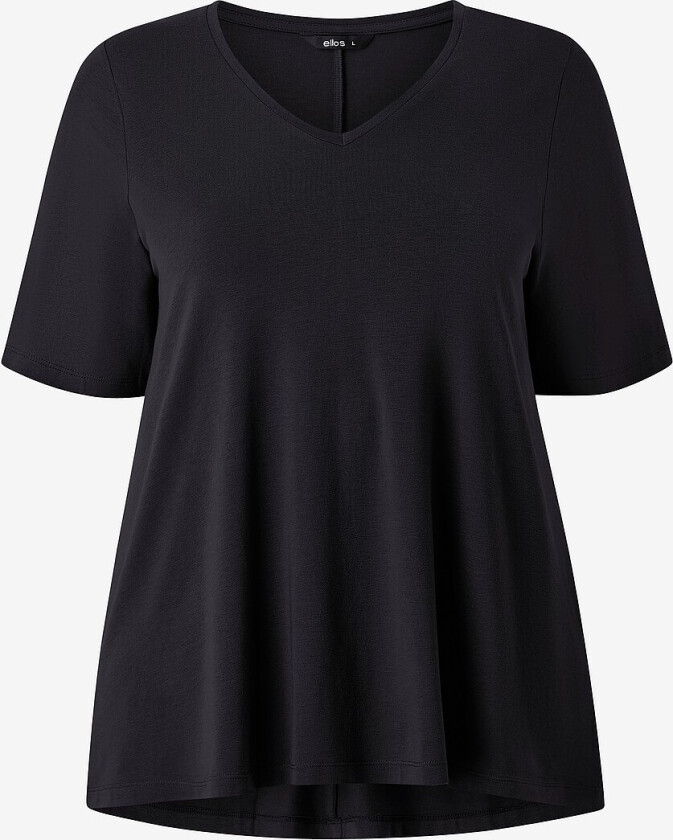 V-formet topp - Svart