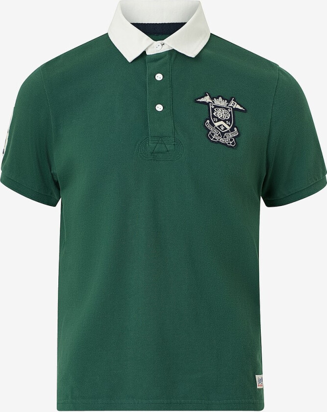 Pologenser Vintage Pique Rugby Polo - Grønn