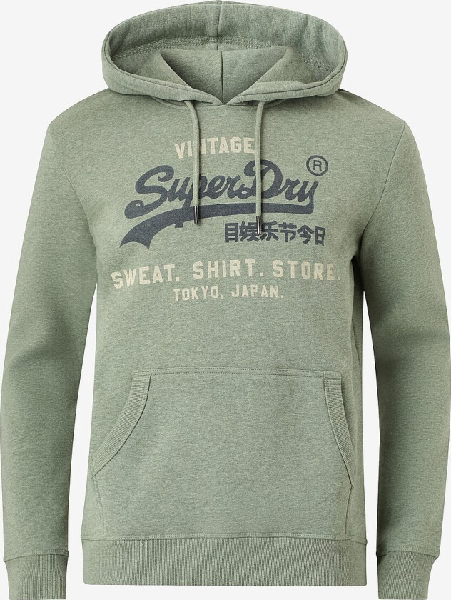 Hettegenser Vl Heritage Relaxed Hood - Grønn