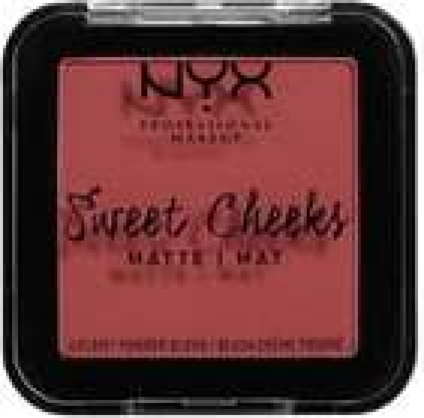 NYX PROFESSIONAL MAKEUP Sweet Cheeks Creamy Powder Blush Matte Citrine