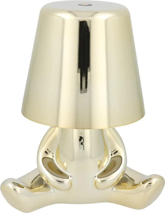 Art Deco Bordlampe ??? Sittende Gullfigur (Versjon 7)