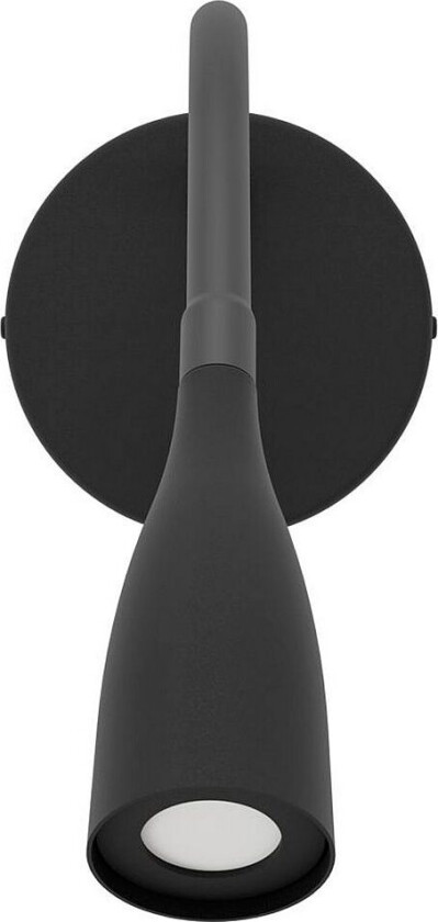 Vegglampe Olivandino 1 , Svart, Svart
