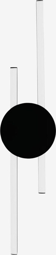 Taklampe Venticello , Svart/hvit, Svart