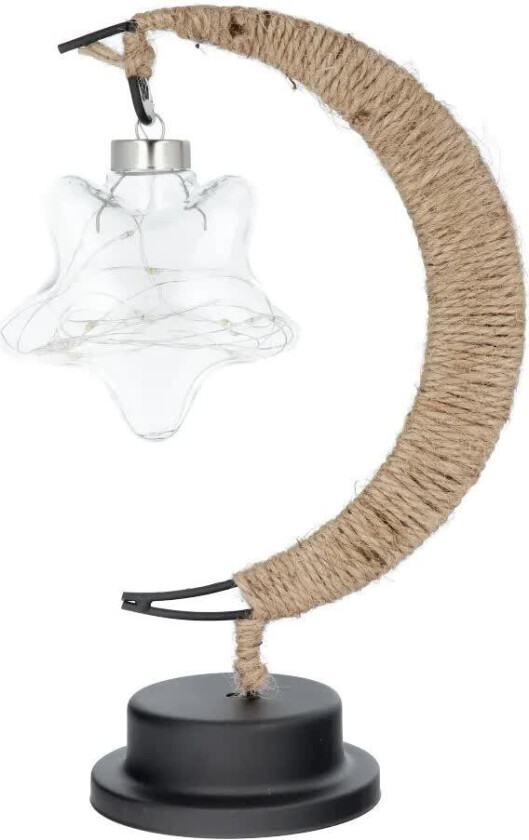 Art Deco Bordlampe - Twirl Star (Versjon 3)