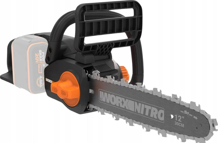 WG350E.9 Motorsag (uten batteri) - 20V, 30 cm