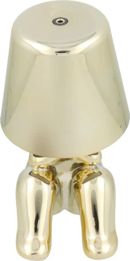 Art Deco Bordlampe ??? Sitting Gold Man (Versjon 4)