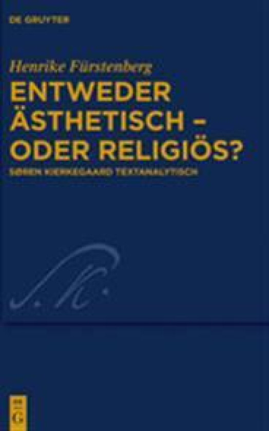 Entweder ästhetisch – oder religiös?