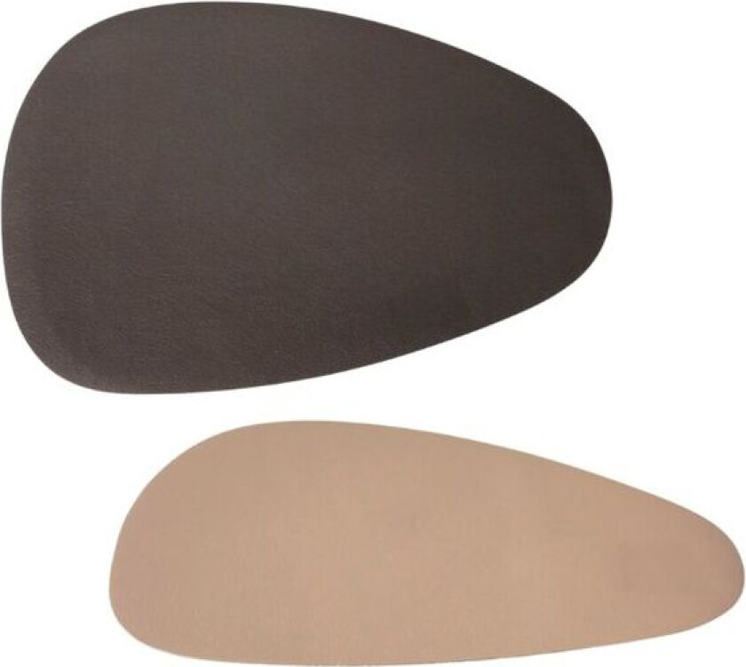 Bilde av Spisebrikke Kunstlær 43x30cm| Curve | Flere farger