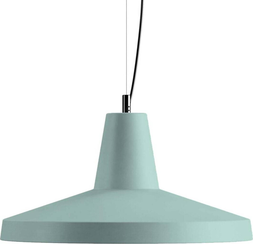 Gangster hengelampe, grønn, Ø 50 cm, keramikk, E27