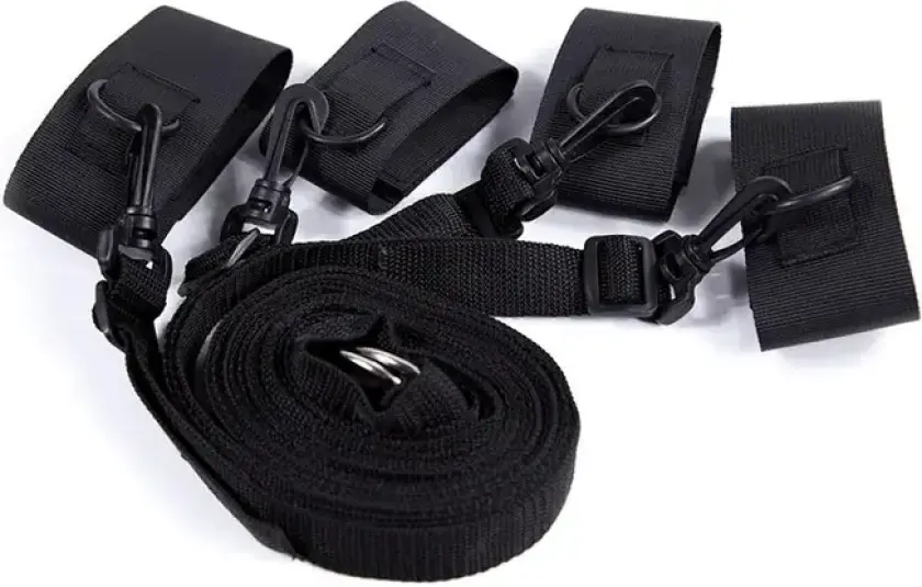 Nylon Velcro Bed Restraints With Plastic Hook