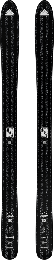 Départ 2.0 black/glitter/silver 180cm