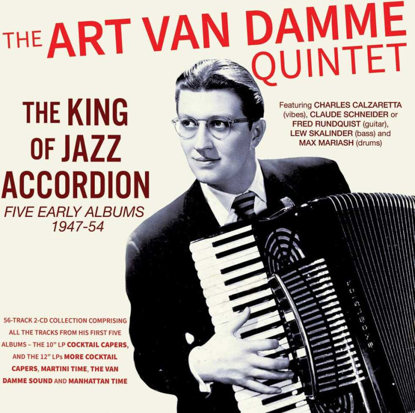 Art Van Damme King Of Jazz Accordion: Five Early Albums 194754 CD
