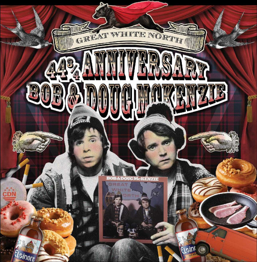 Bob & Doug McKenzie Great White North & Strange Brew 44 3/4 Anniversary LP/Vinyl
