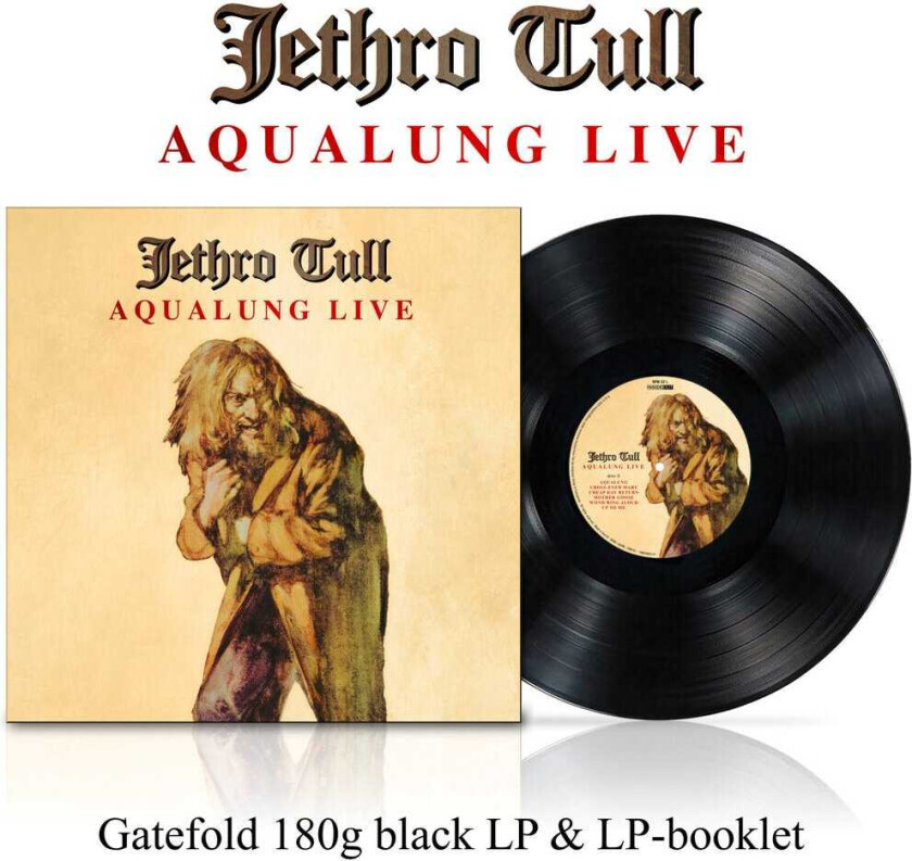 Jethro Tull Aqualung Live LP/Vinyl
