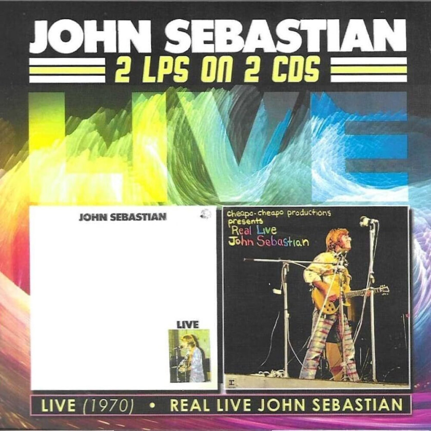 John Sebastian Live (1970 / Real Live John Sebastian CD