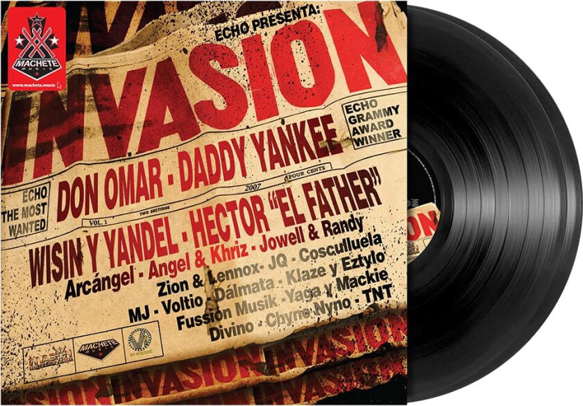 Diverse Artister Echo Presenta: Invasion LP/Vinyl