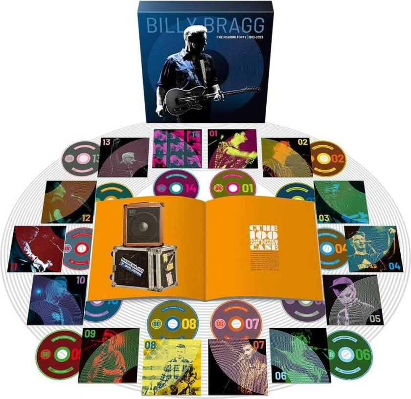 Billy Bragg Roaring Forty: 19832023 CD